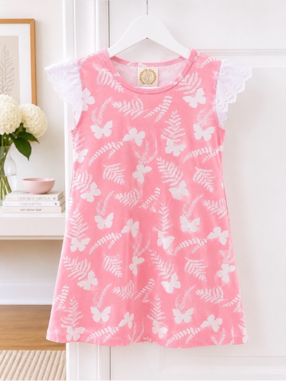 Beaufort Bonnet Company- Polly Play Dress- Front Porch Fern- Sz. 6